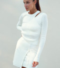 Jumper combination of two tops milk