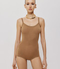Viscose body with thin straps Celine сaramel