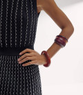 Midi dress Openwork black