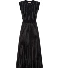 Midi dress Openwork black